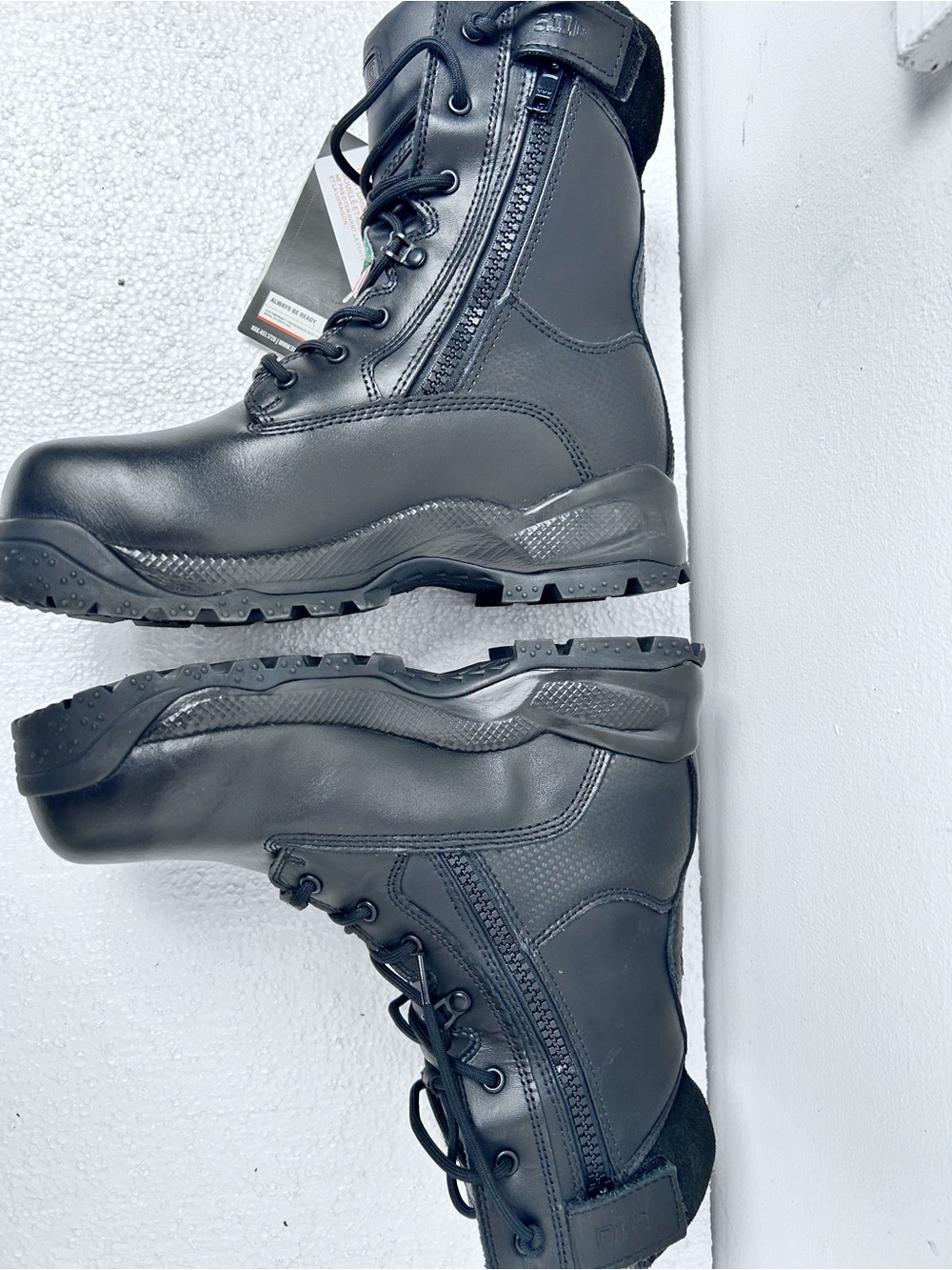 5.11 Tactical Black Men's Protective Toe Duty Boots size 10 - Picture 2 of 13